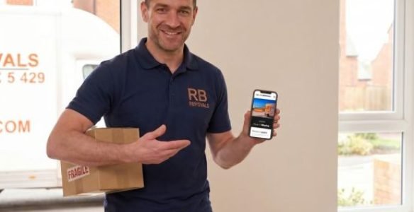 Friendly RB Removals student move specialist ready to provide a free fixed-price quote.